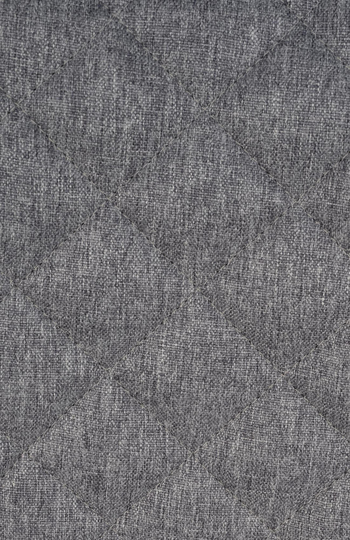 BARHOCKER Stoff Dunkelgrau - Dunkelgrau/Schwarz, Textil/Metall (50/84/52cm) - CLP