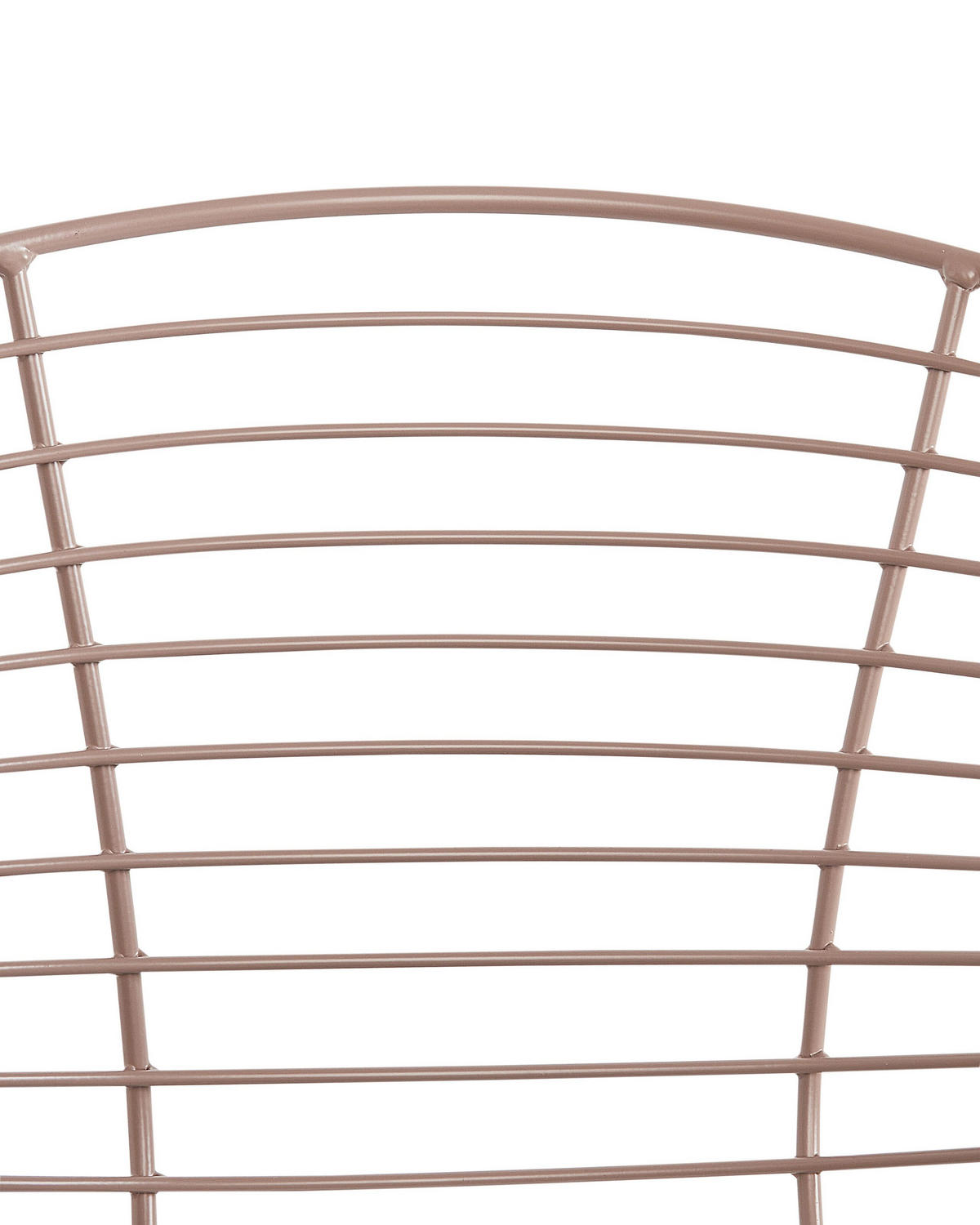 ESSZIMMERSTUHL 2er-Set Metall Beige Hoback - Beige/Schwarz, Metall (60/79/56cm) - Beliani