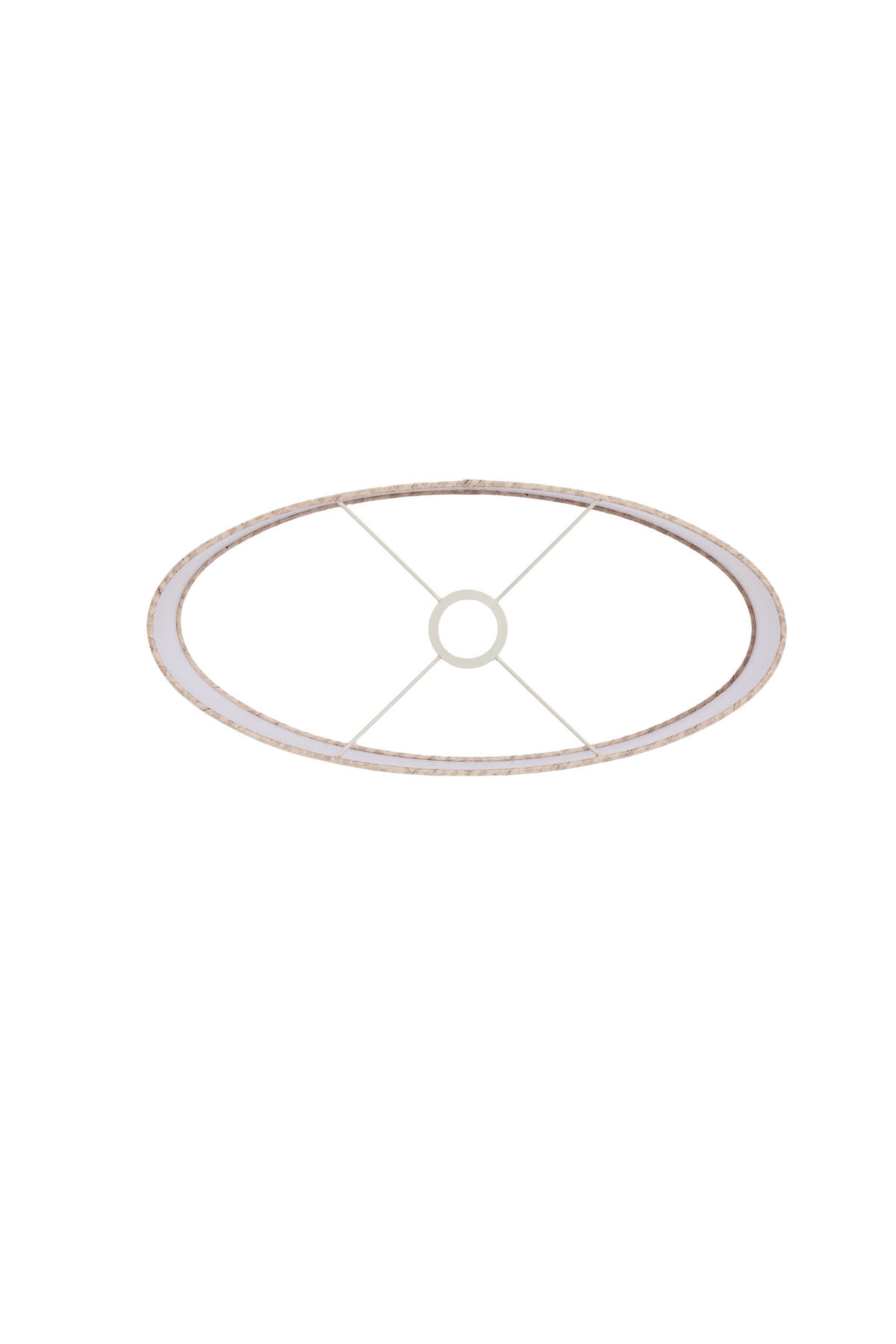 LAMPENSCHIRM Stone Braun 45/21/22 cm - Braun, Textil (45/21/22cm) - Light & Living