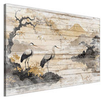 LEINWANDBILD Japanische 120x80 cm - Multicolor, Holz (120/80cm) - LUMASOUL