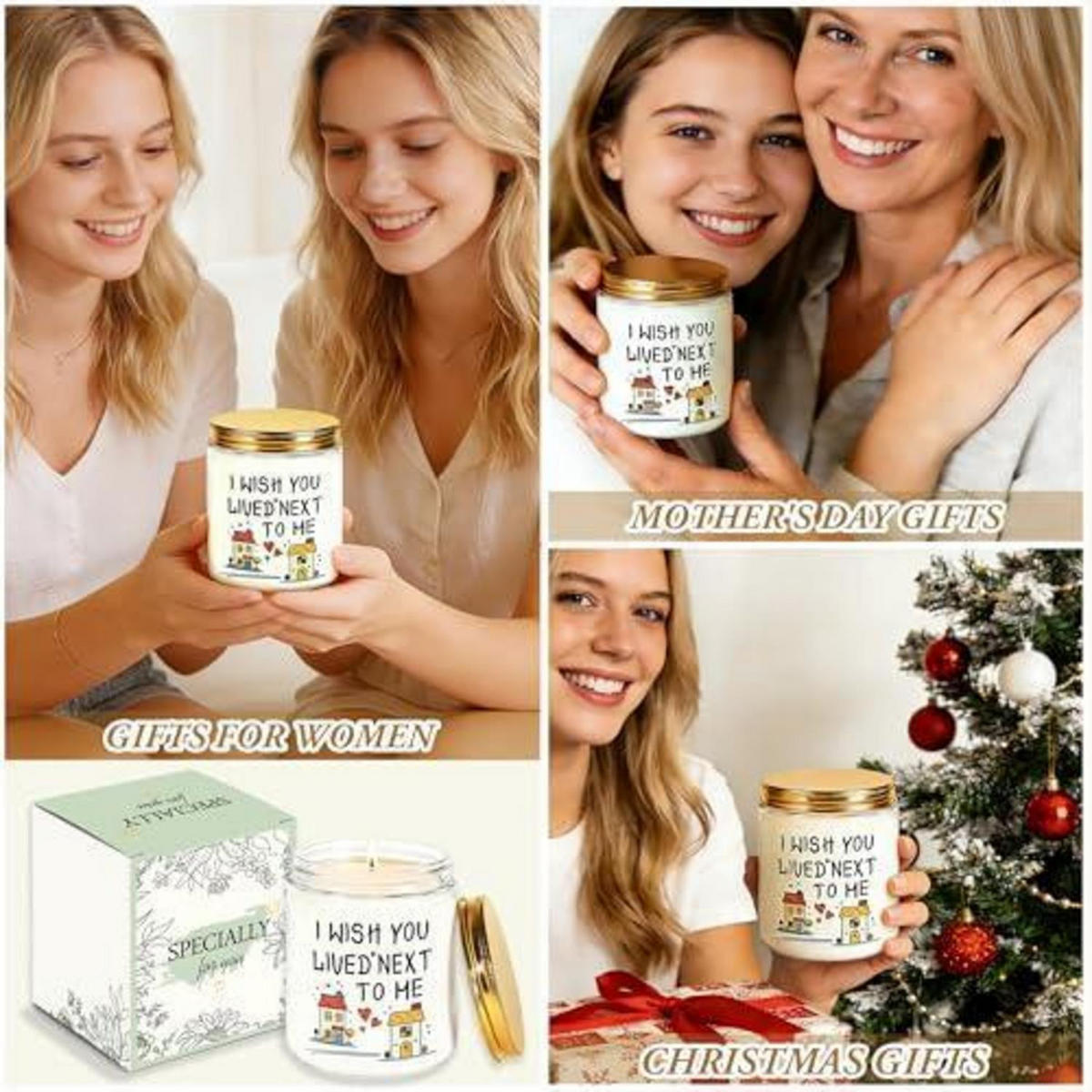 DUFTKERZE Lavendel Weiß 200g - Weiß, Paraffin (1.5cm)