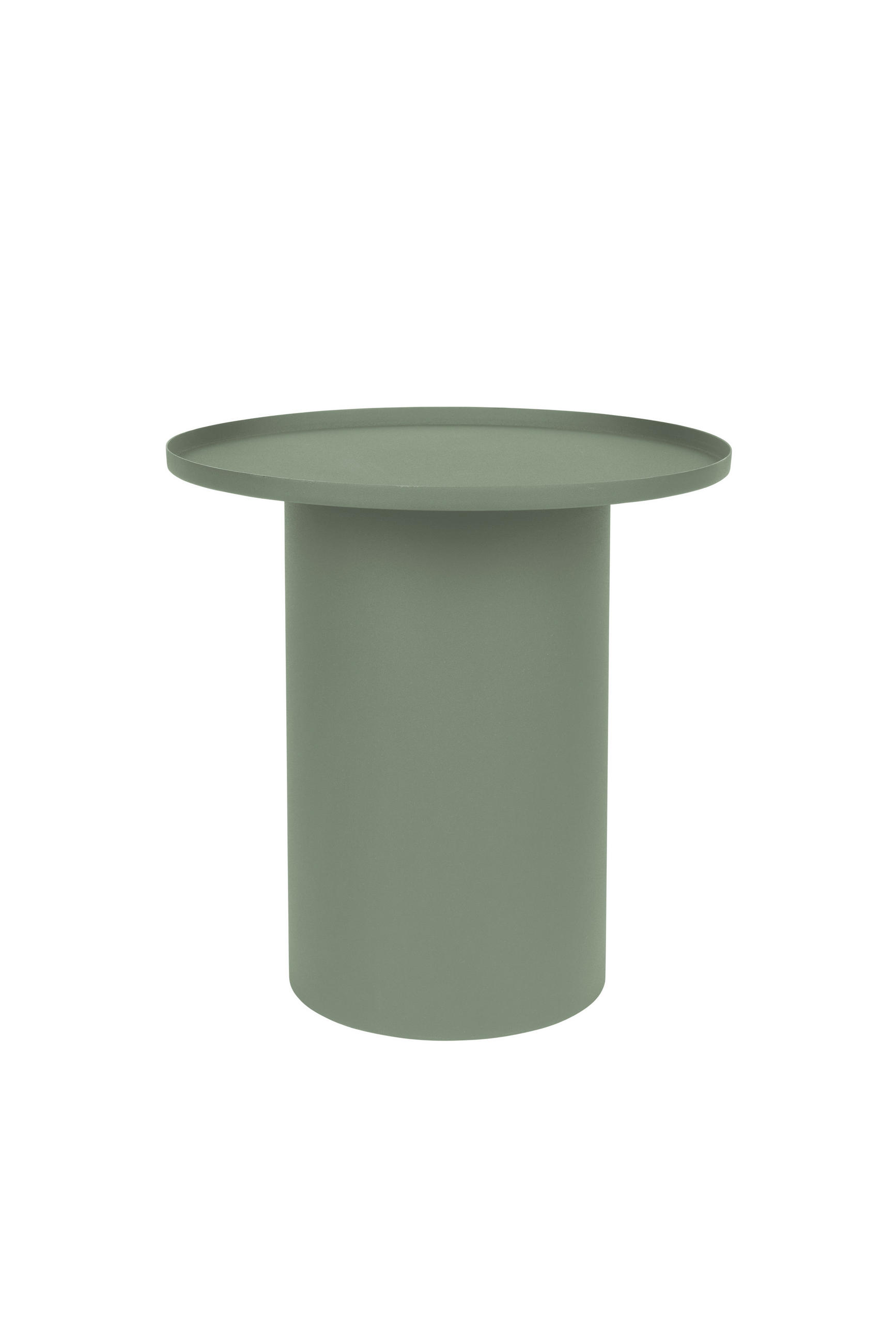 BEISTELLTISCH Sverre-Round - Grün - 45.5/45.5/45 cm - Grün, Metall (45.5/45.5/45cm)