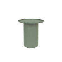 BEISTELLTISCH Sverre-Round - Grün - 45.5/45.5/45 cm - Grün, Metall (45.5/45.5/45cm)