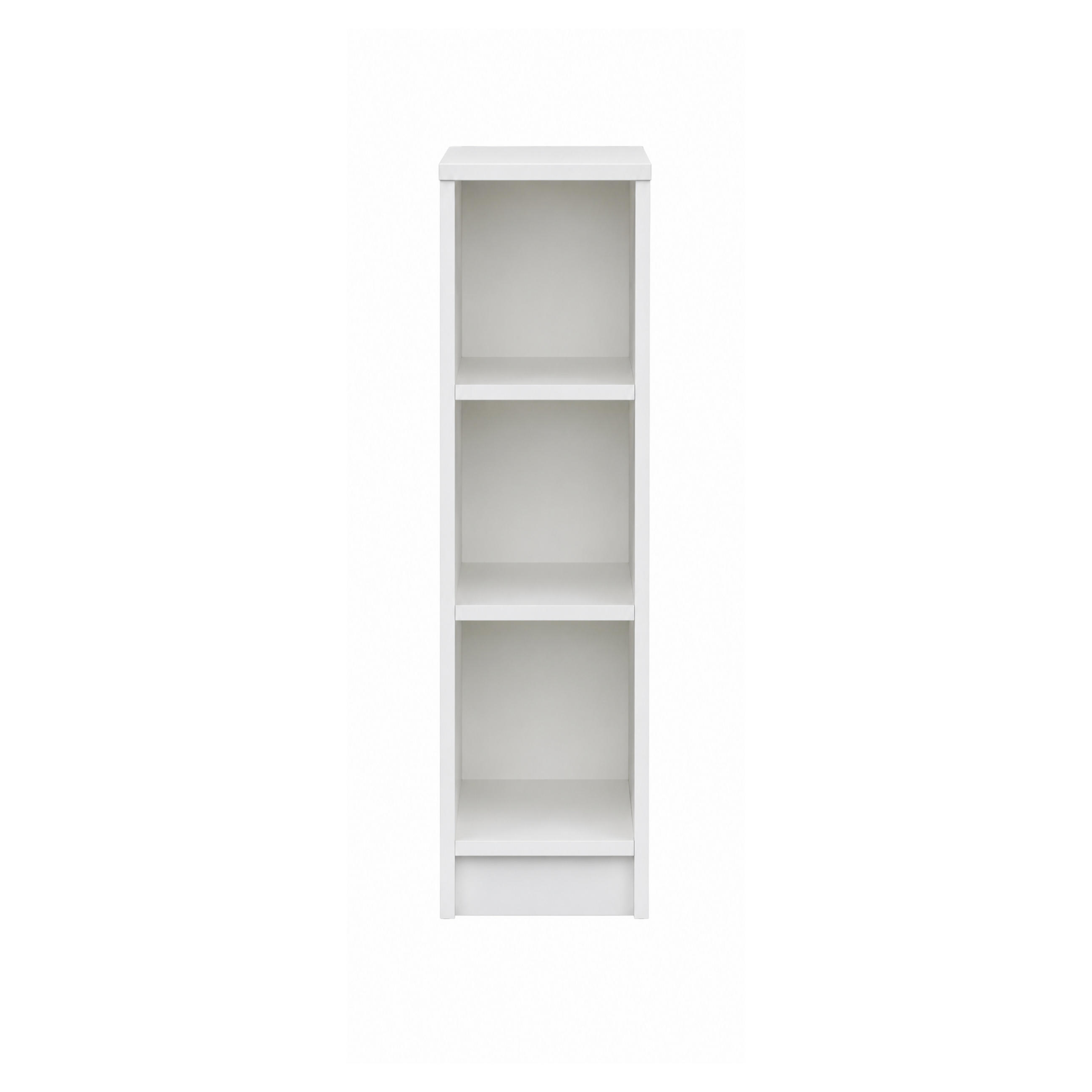 luma-home PŘEBALOVACÍ KOMODA – spodní skříňka, Š35/V91/H38 cm, ladící k dětskému pokoji ve venkovském stylu, bílá (22800-22804) / 22800-03