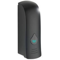 SEIFEN- und Desinfektionsmittelspender Ranera 280 ml 7,5/7/22 cm - Schwarz, Kunststoff (7/22/7.5cm) - Wenko