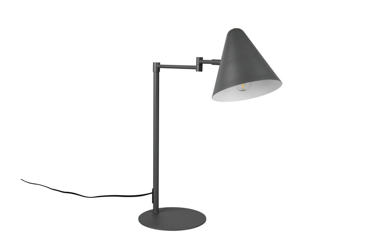 TISCHLAMPE COSIMA - Anthrazit - 15/15/50.5 cm - Anthrazit, Metall (41.5/41.5/50.5cm) - Trio Leuchten