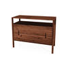 KOMMODE INA Wildeiche - Dunkelbraun, Holz (108/84/46cm) - byoak
