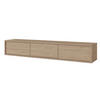 TV-LOWBOARD Moddern Eiche 180 cm - Beige, Holzwerkstoff (180/32/36cm) - Selsey