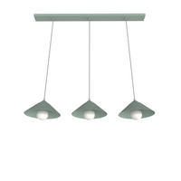 HÄNGELEUCHTE - Grün, Metall (25/100/120cm) - Lumicom