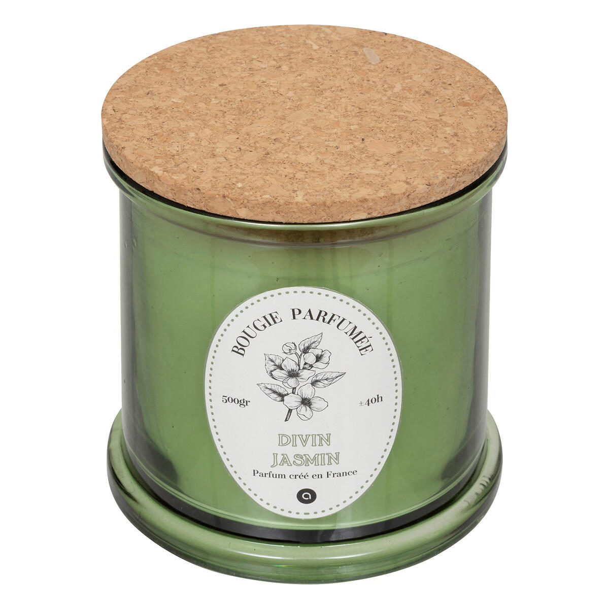 DUFTKERZE Hapo 500 g - Grün, Glas (11.3/12.5cm) - Atmosphera Createur d´interieur