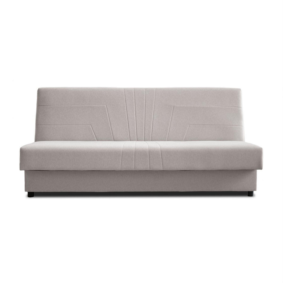 SCHLAFSOFA VERO II mit Schlaffunktion Castel 04 - Beige, Textil (191/88/90cm) - Lookway
