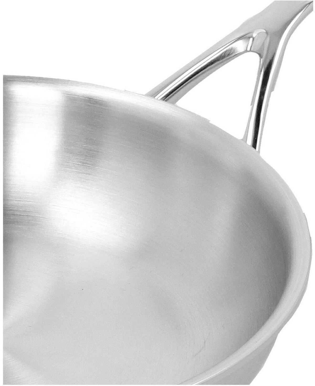 BRATPFANNE Proline 7 ø 24 cm - Silberfarben, Metall (24cm) - Demeyere