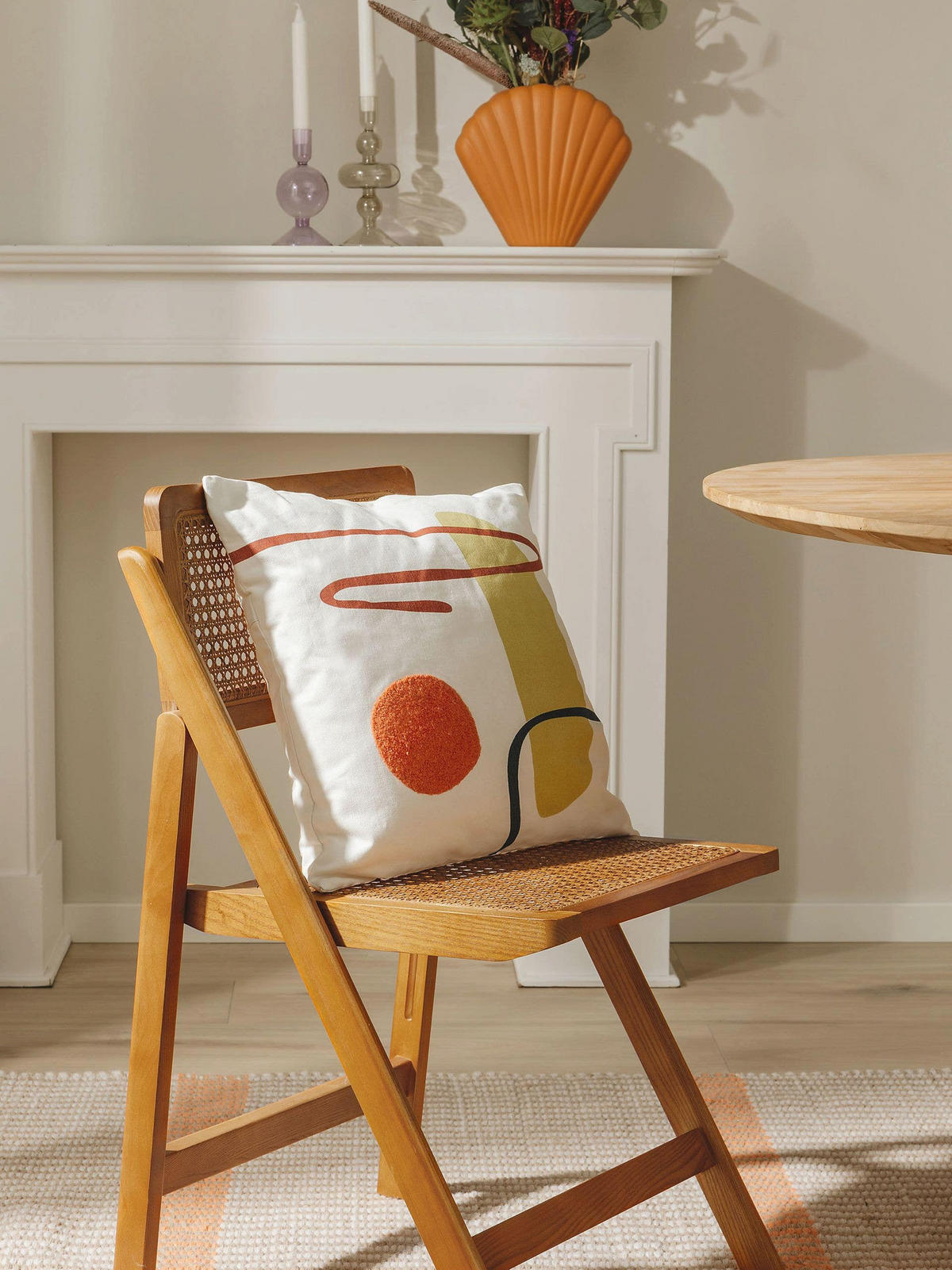 KISSENBEZUG Eldar Multicolor 45x45 cm - Multicolor, Textil (45/45cm) - benuta Pop
