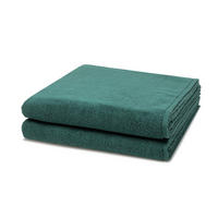 DUSCHTUCH Sensual Skin 2er-Set - Grün, Textil (75/140cm) - Ross