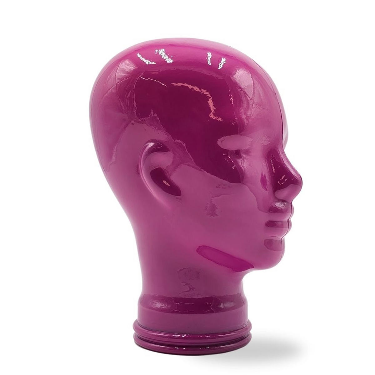KOPFHÖRERSTÄNDER DYLAN Glas OP2 pink - Pink, Glas (21/29/21cm) - DESIGN DELIGHTS