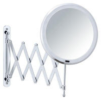 TELESKOP-KOSMETIKSPIEGEL Barona 55/20/34 cm - Silberfarben, Metall (20/34/55cm) - Wenko