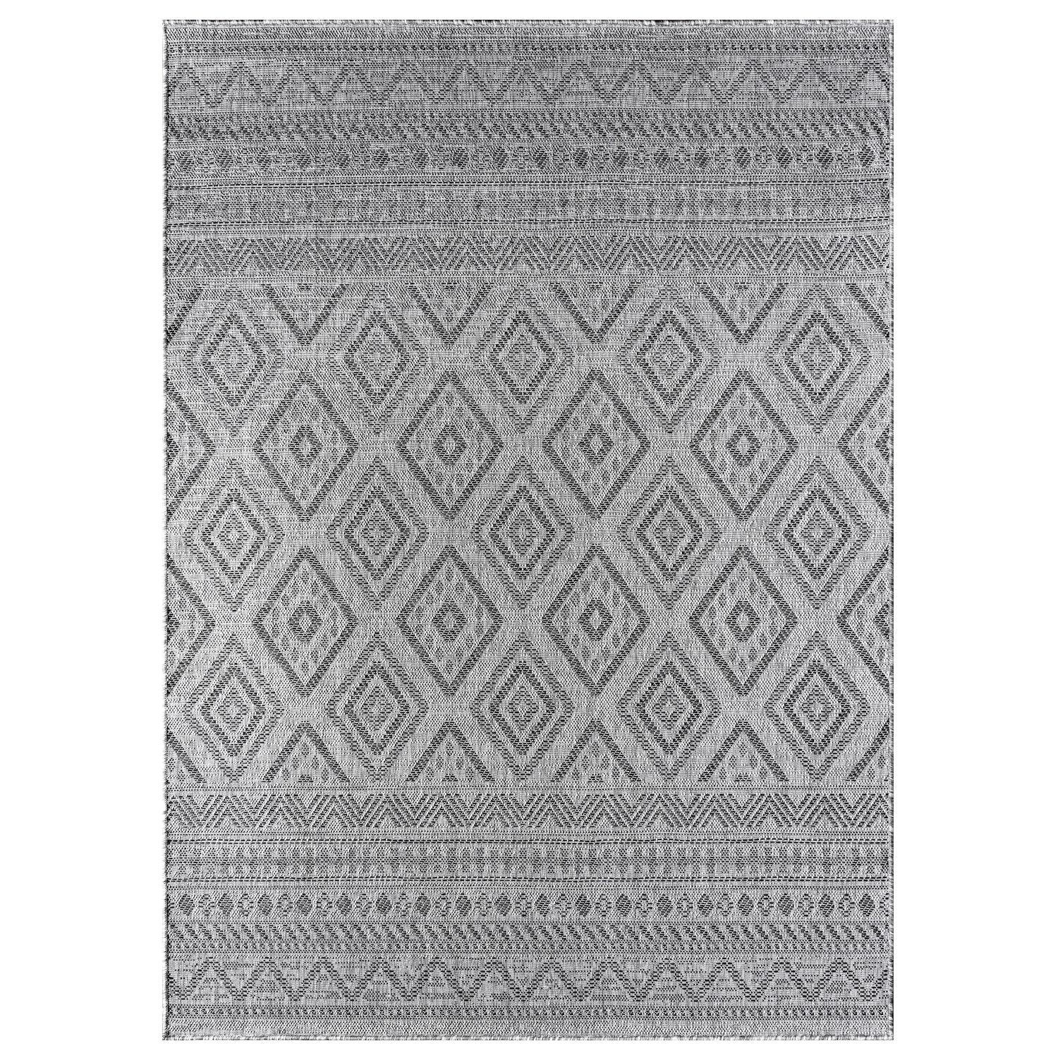 OUTDOORTEPPICH Anthrazit 240 x 340 cm - Anthrazit, Kunststoff (240/340cm) - TT Home