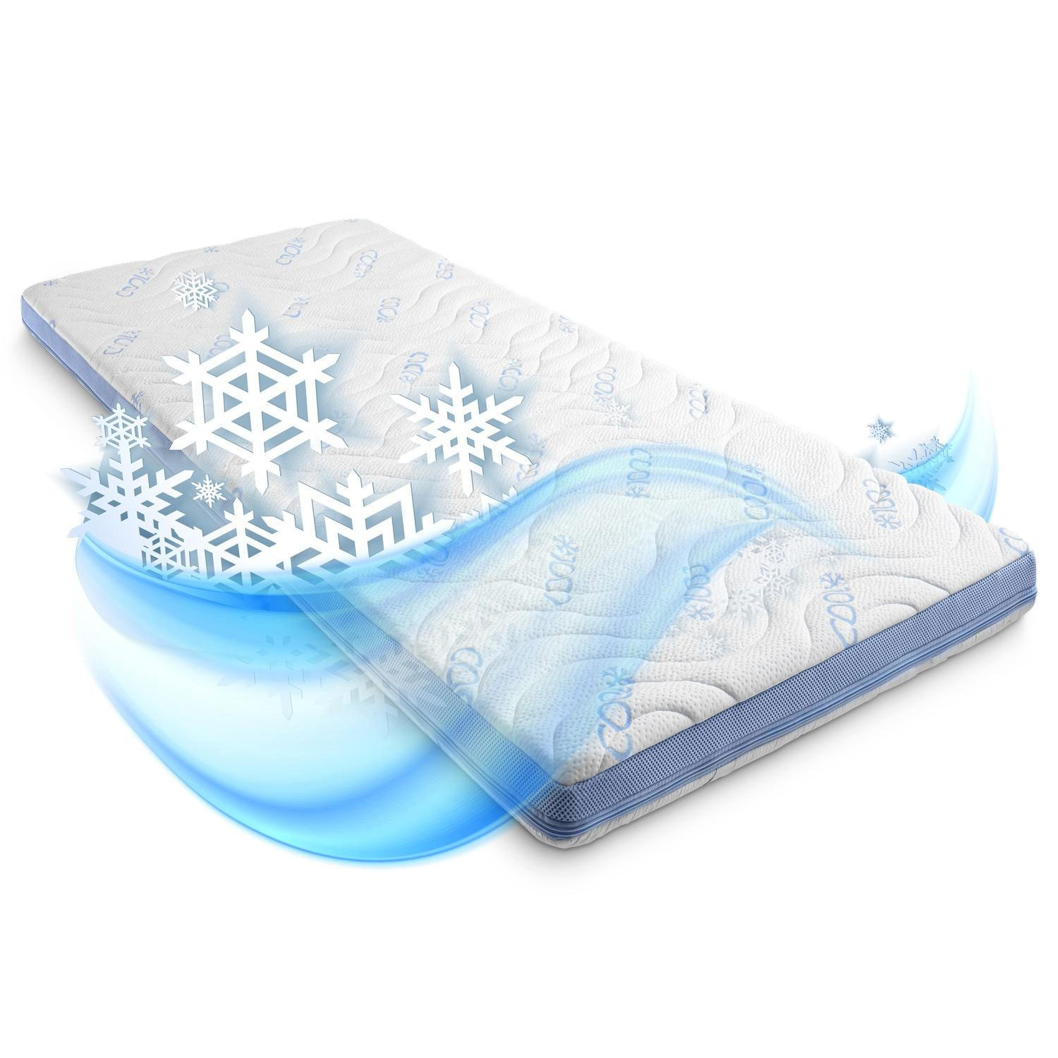 TOPPER Cool 200x200 cm - Weiß, Textil (200/200cm) - CloudComfort