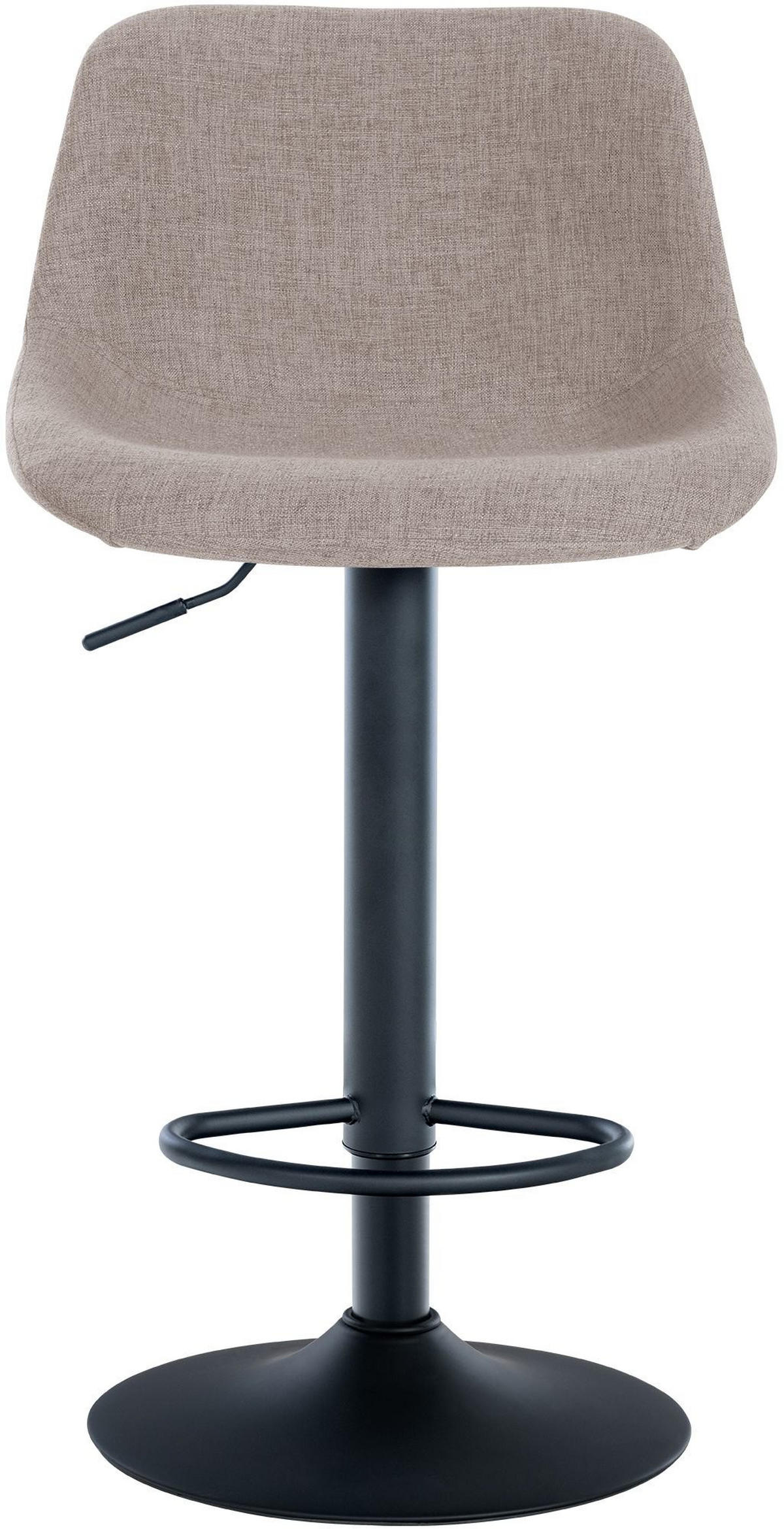 BARHOCKER Loft 79-103x43x49 cm taupe - Taupe, Metall (43/79/49cm) - furnicato