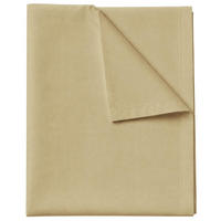 BETTTLAKEN ohne Gummizug 140x250 cm, Betttuch aus 100% Baumwolle, Vielseitig verwendbares Haustuch - Macchiato - Hellbraun, Textil (140/250cm) - Carpe Sonno