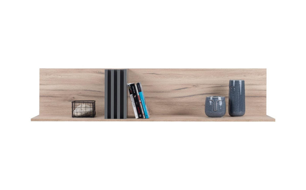 WOHNZIMMER Set – ALLMO System – Eichefarben - Eichefarben, Holzwerkstoff (60/195/40cm) - hi-markt