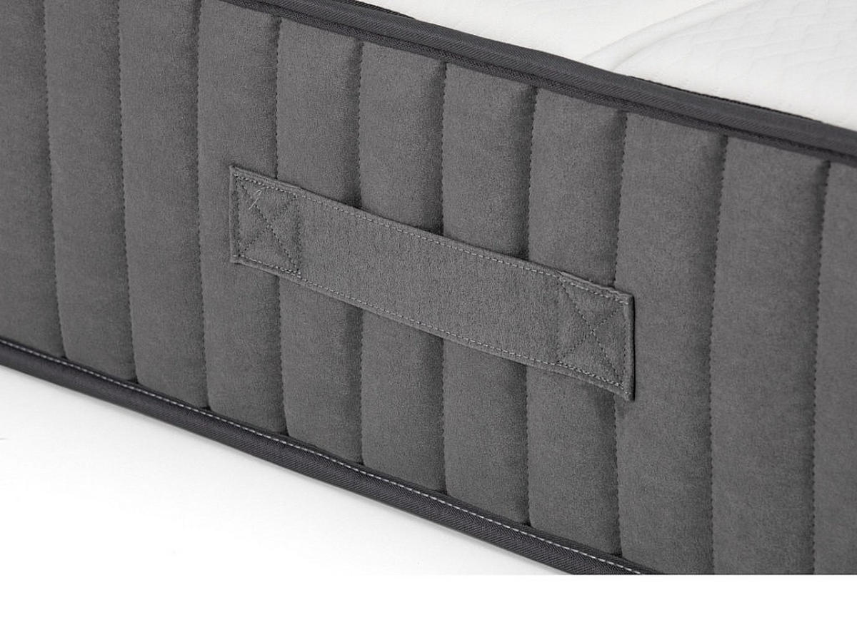 STANDARDMATRATZE - 1 Person - Stoff - Weiß - - Weiß, Textil (120/200cm) - Vente-Unique