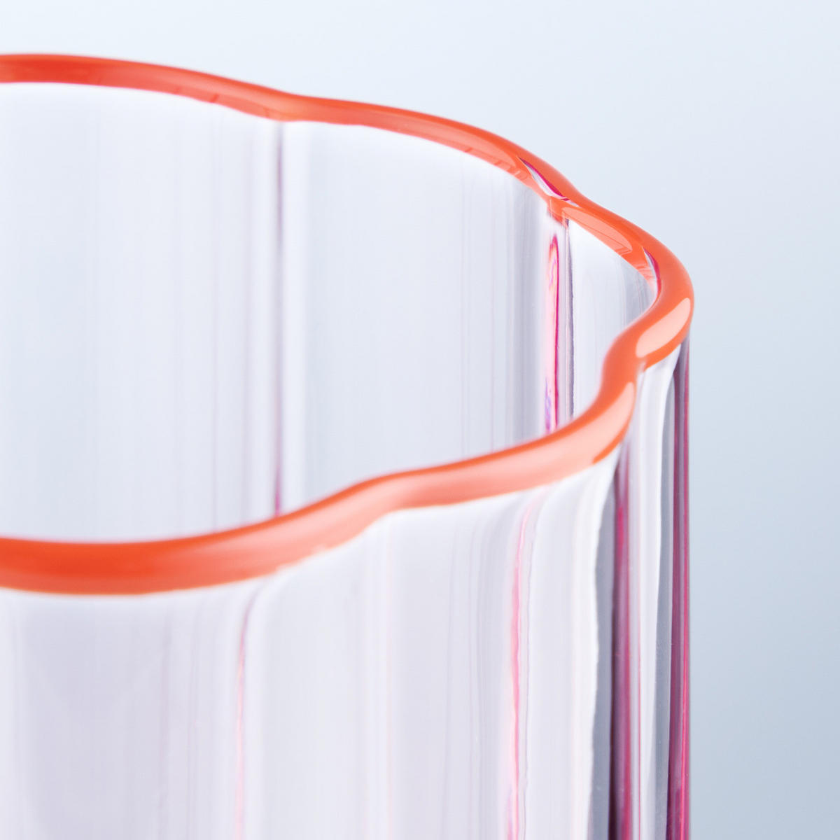 TRINKGLAS (6er-Set) Fiori - Pink, Glas (0.34L) - Butlers