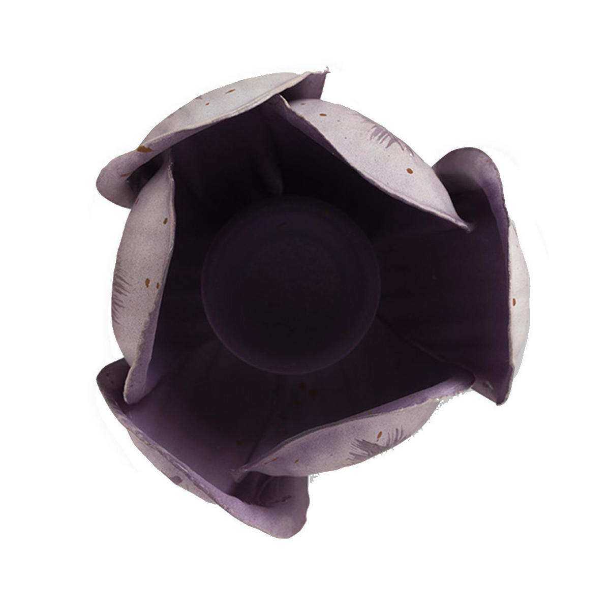 KERZENHALTER 2er-Set Tulpe s metal lilac - Flieder, Metall (7.5/21/7.5cm) - Pip Studio