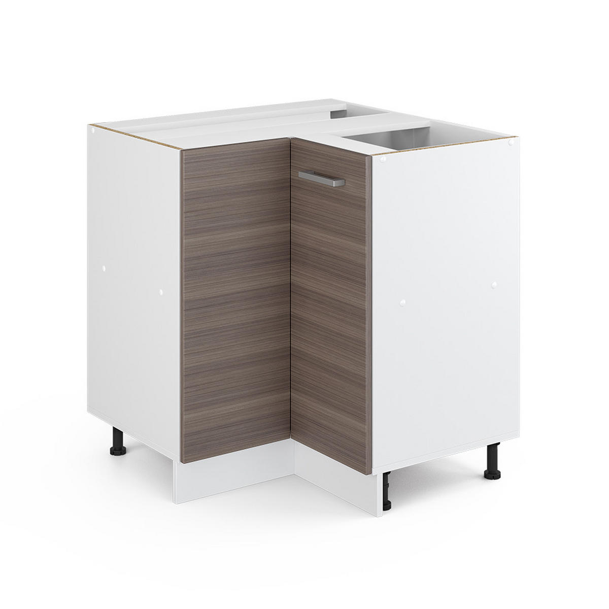 KUCHYŇSKÁ DVÍŘKA R-Line Ušlechtilá šedá - šedá, kompozitní dřevo (59.2/71.3/1.6cm) - Vicco