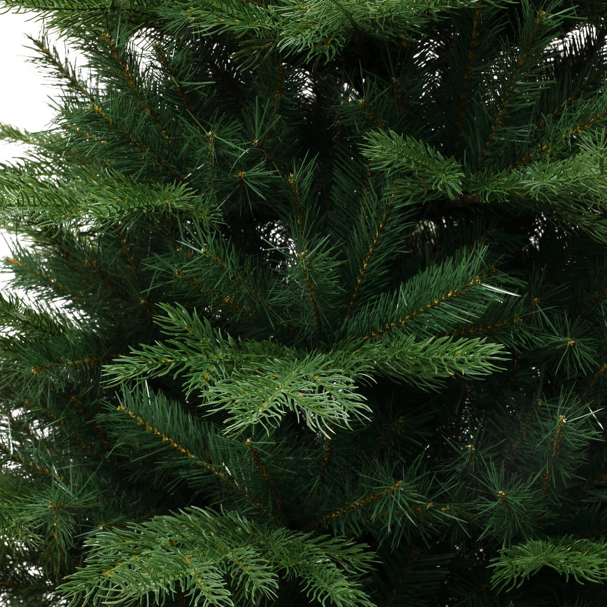 KÜNSTLICHER Weihnachtsbaum 185 cm,1.956 PE-/PVC-Spitzen - Grün, Kunststoff (185cm) - Hometopia