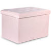 SITZBOX Ravello XL mit Knöpfen Rosa Samt - Pink, Textil (60/38/38cm) - Komodee