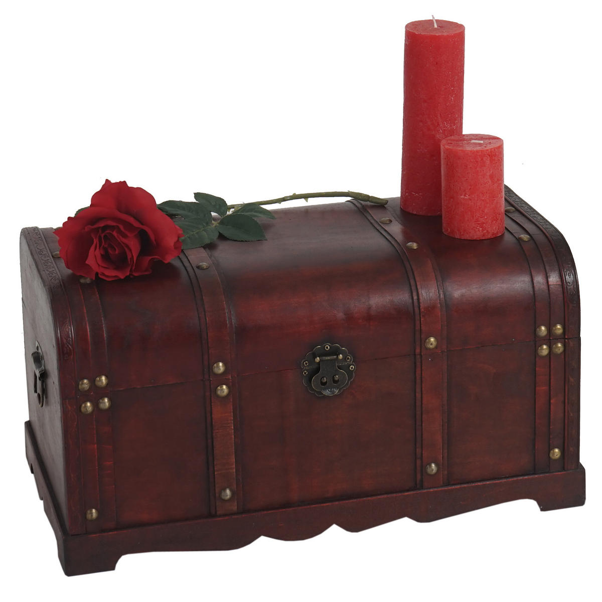 HOLZTRUHE Braun - Braun, Holz (57/30/29cm) - MCW