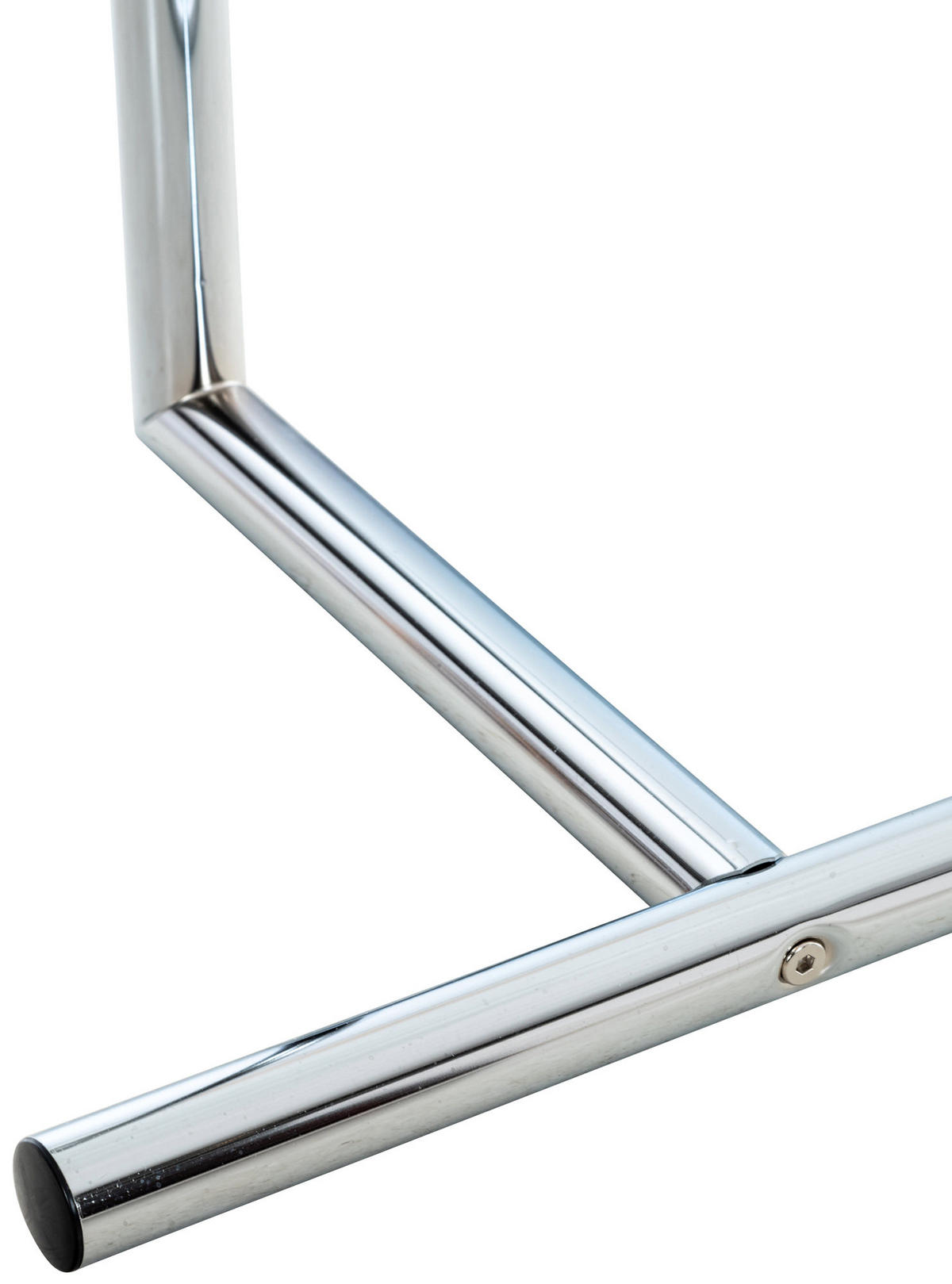 BEISTELLTISCH rund 45 cm Glas klarglas - Klar, Glas/Metall (45/45/41cm) - CLP