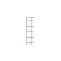 ECKREGAL Remo Weiß - Creme/Weiß, Holzwerkstoff (30.5/160/33cm) - Decorotika