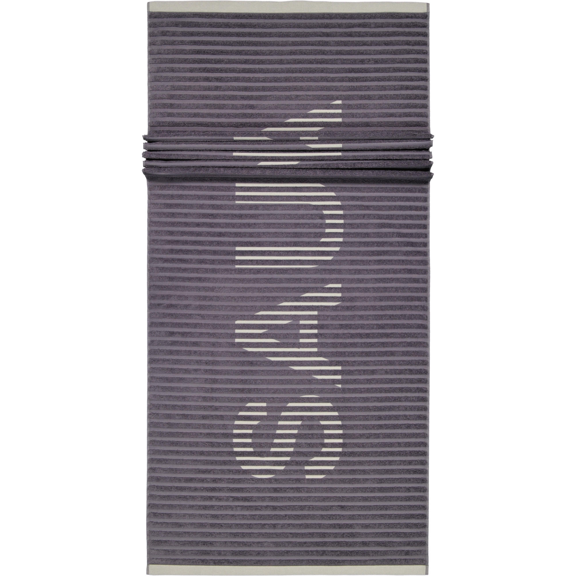 SAUNATUCH CAMDEN GRAPHIT - 0033 - Grau, Textil (80/200cm) - Vossen