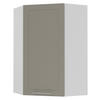 KÜCHENHÄNGESCHRANK Kvantum W4/10/60 Beige Matt / Weiß Matt 60 / 60 / 96cm - Beige/Weiß, Holz/Holzwerkstoff (60/96/60cm) - Feldmann-Wohnen