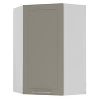 KÜCHENHÄNGESCHRANK Kvantum W4/10/60 Beige Matt / Weiß Matt 60 / 60 / 96cm - Beige/Weiß, Holz/Holzwerkstoff (60/96/60cm) - Feldmann-Wohnen