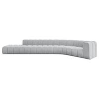 ECKSOFA modulares Sofa Tilmo-L2 - 490x194x70 cm Grau - Grau, Holzwerkstoff/Textil (490/194cm) - ALTDECOR