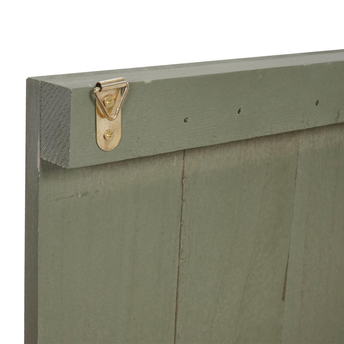 WANDSCHILD SING SHABBY-LOOK Grün - Grün, Holz (60/60/3cm) - MCW