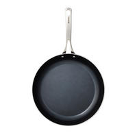 BRATPFANNE mit Keramikbeschichtung 30 cm, Edelstahlgriff - Anthrazit, Metall (30.5cm) - Kyocera