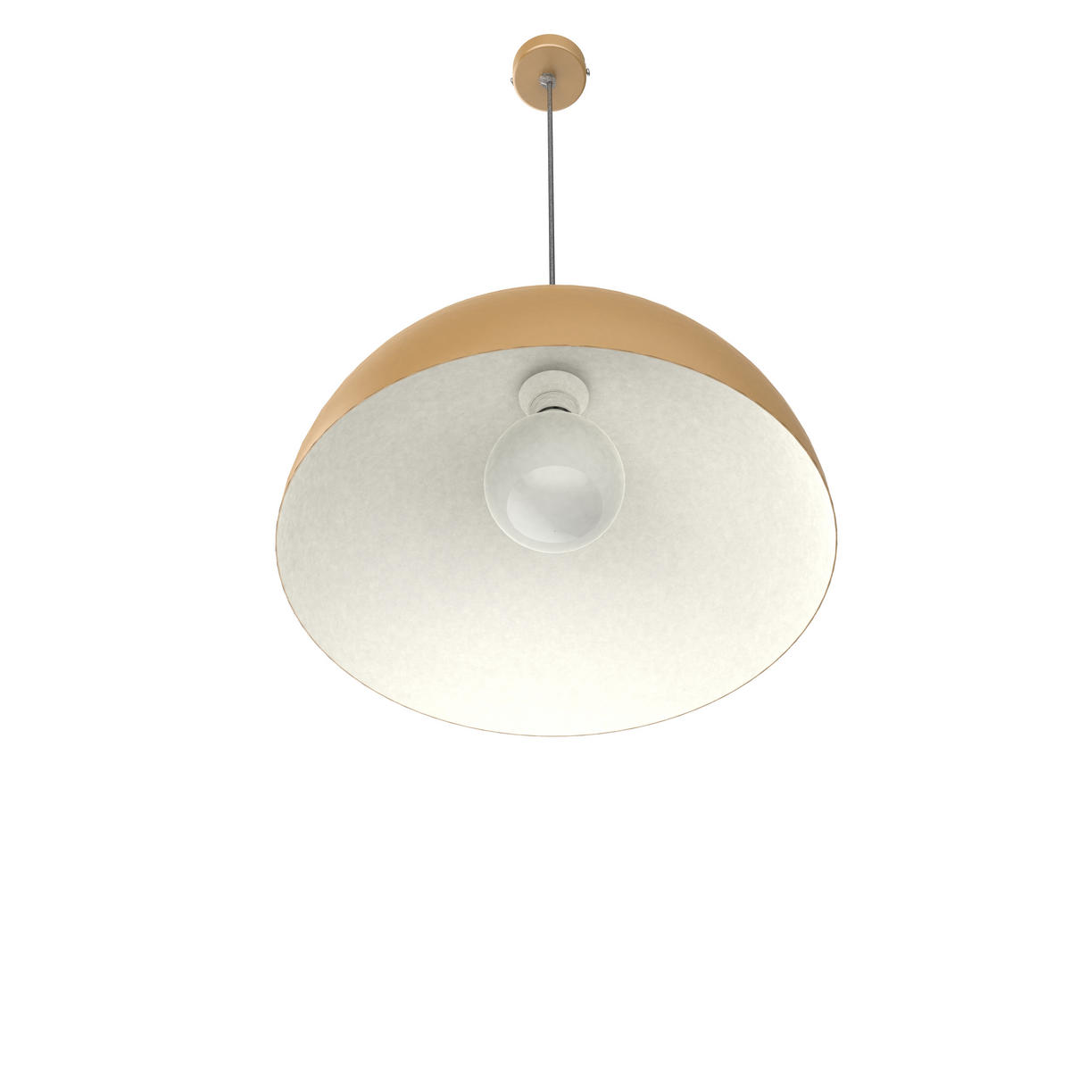 HÄNGELEUCHTE - Goldfarben, Metall (40/40/20cm) - Lumicom