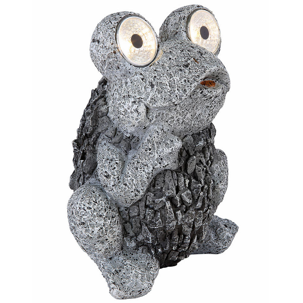 LED AUSSENLEUCHTE Solarleuchte Grau - Grau, Kunststoff (17/14/21cm) - Globo Lighting