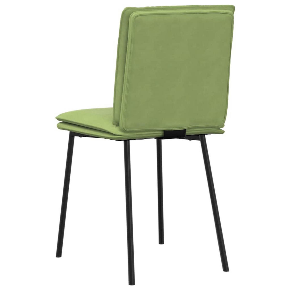 ESSZIMMERSTÜHLE Vera 2er-Set Hellgrün Samt Polsterstühle - Hellgrün, Textil (45/83/54cm) - DELUKE