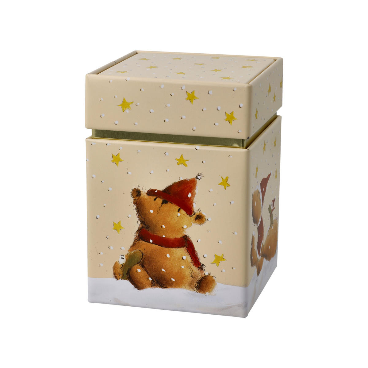 TEEDOSE Peter Schnellhardt - Wintertime Friends, Metall, Bunt, 600 ml - Multicolor, Metall (7.5/11/7.5cm) - Goebel