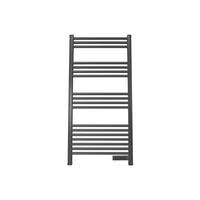 HANDTUCHTROCKNER Grau mit Elektrosystem und Wandhalterung 500 W - Grau, Metall (54/107/4cm) - Purline