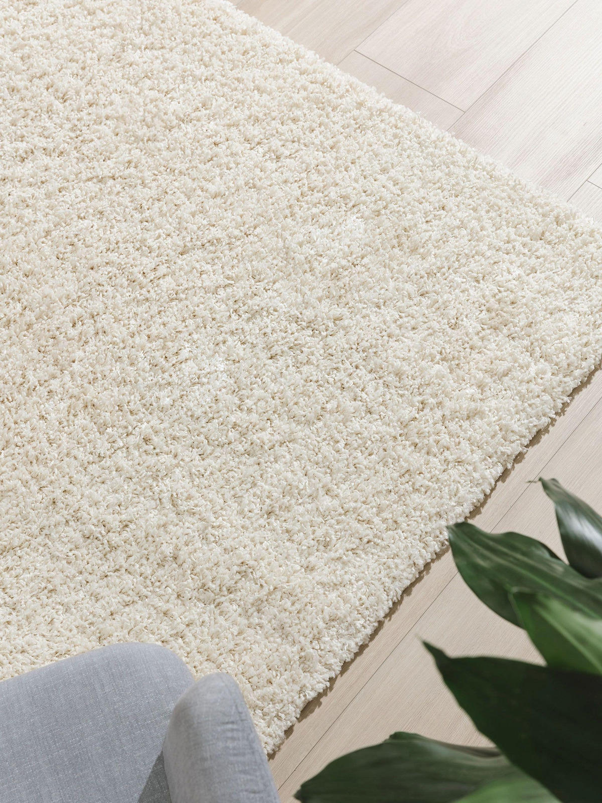 HOCHFLORTEPPICH Soho Cream 200x290 cm - Creme, Kunststoff (200/290cm) - benuta