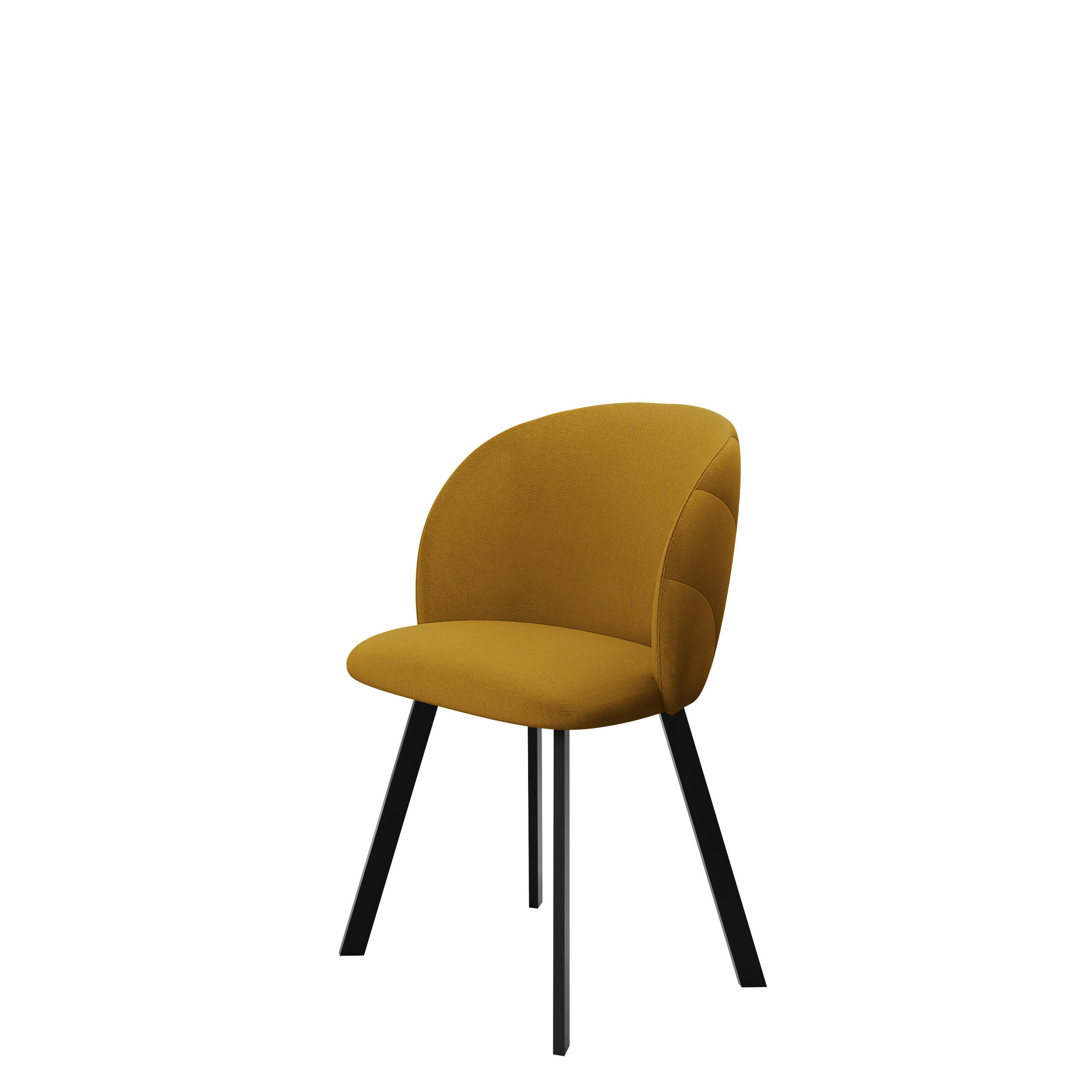 ESSZIMMERSTUHL K99 - Schwarz/Braun, Holzwerkstoff/Textil (51/80/52cm) - MIRJAN24