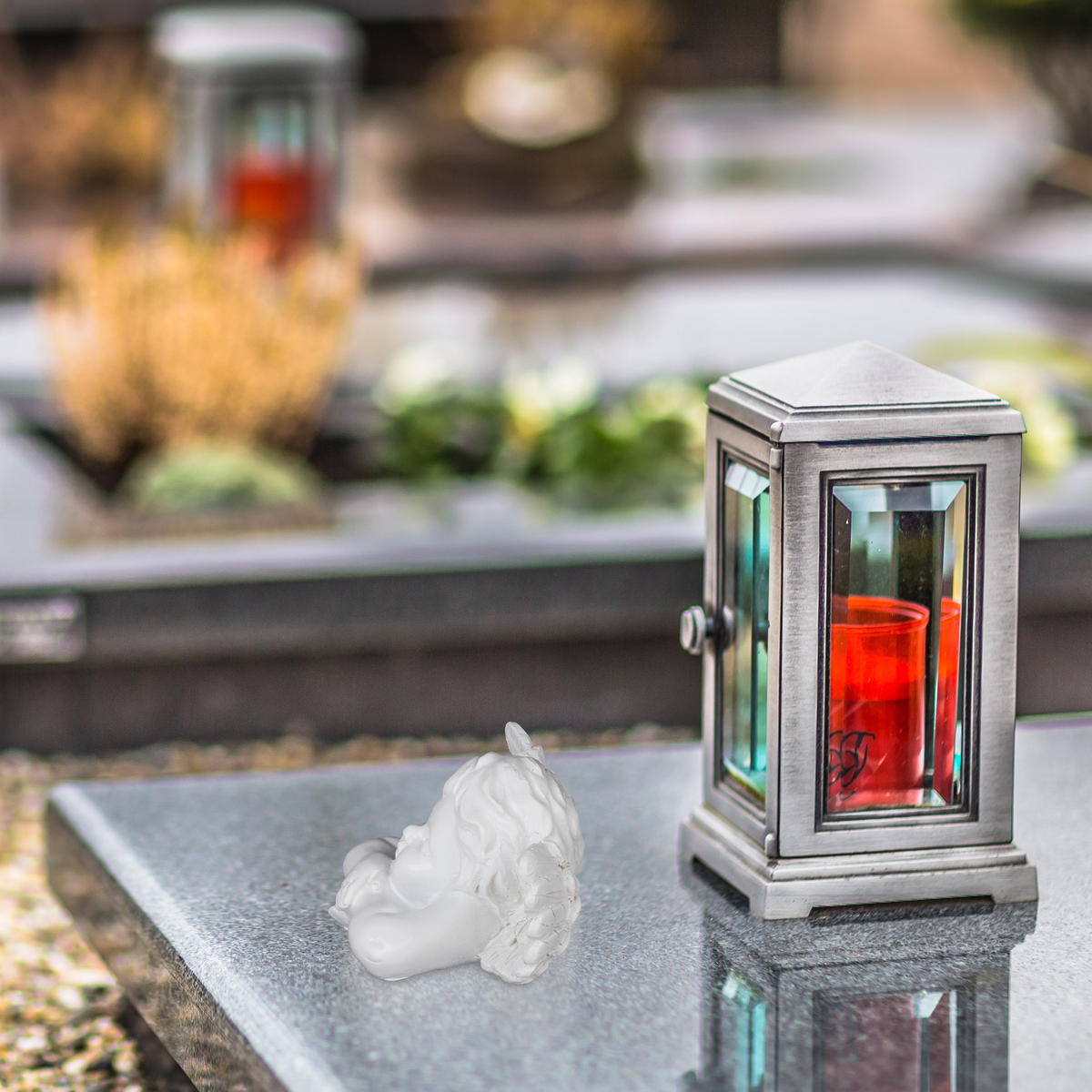 2XGRABENGEL - Weiß, Kunststoff (12.5/6/7.5cm) - Relaxdays