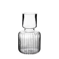 VASE Serenite Transparent 15/15/25 cm Glas - Transparent, Glas (25cm) - Mondex