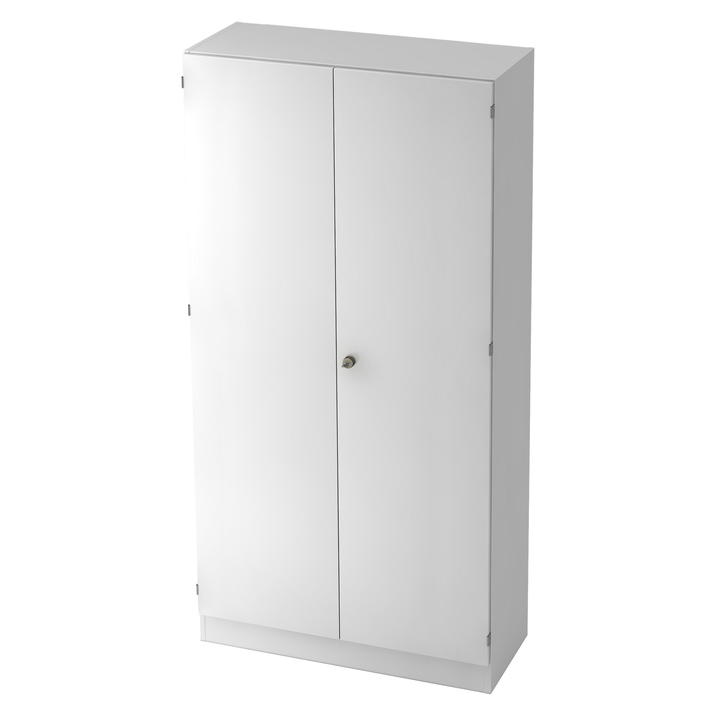 bümö Aktenschrank Weiß 100x200.4x42 cm
